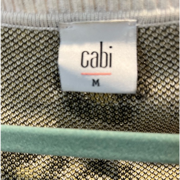 CAbi Abstract cheetah print cardigan. Size Medium. - Picture 2 of 4